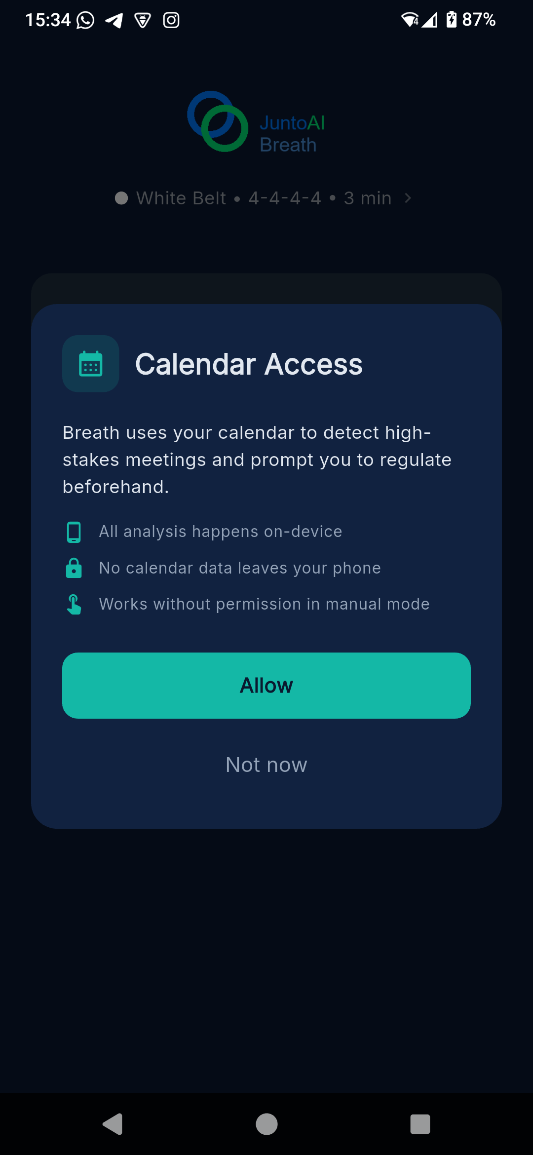 Calendar-Aware Nudge